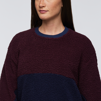 Soft Layering Warmth High Pile Fleece Crew - Women s