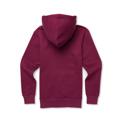 Casual Outdoor Style Llama Patch Pullover Hoodie - Women s