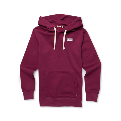 Casual Outdoor Style Llama Patch Pullover Hoodie - Women s
