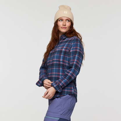 Everyday Adventure Style Mero Organic Flannel Shirt - Women s