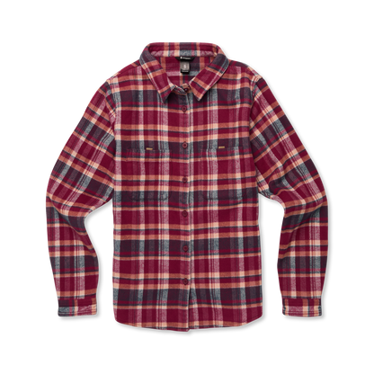 Everyday Adventure Style Mero Organic Flannel Shirt - Women s