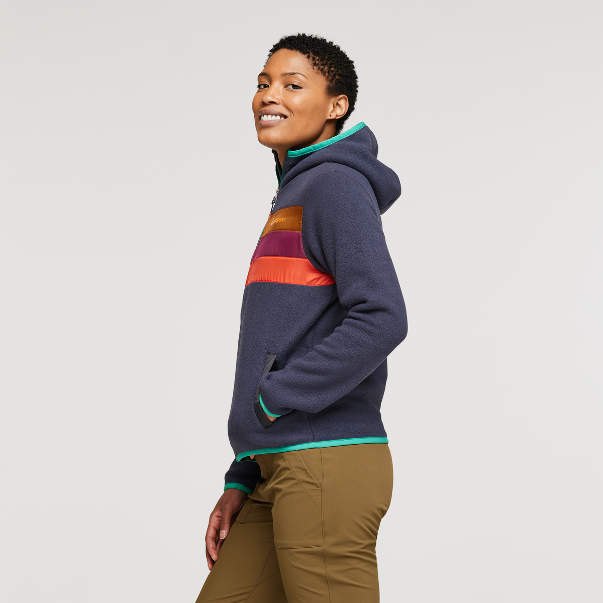 Everyday Fleece Comfort Teca Fleece Hooded Full-Zip Jacket - Women s