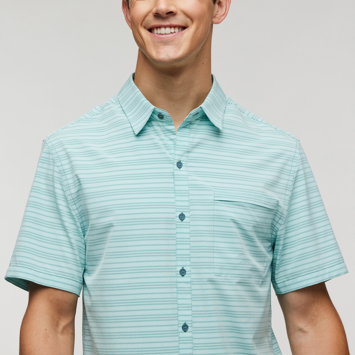 Everyday Fleece Comfort Cambio Button Up - Print - Men s
