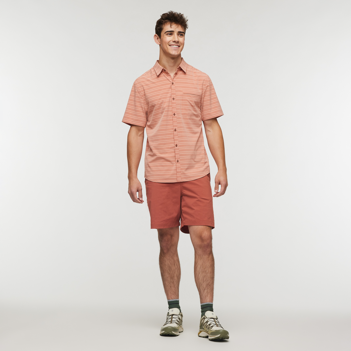 Everyday Fleece Comfort Cambio Button Up - Print - Men s