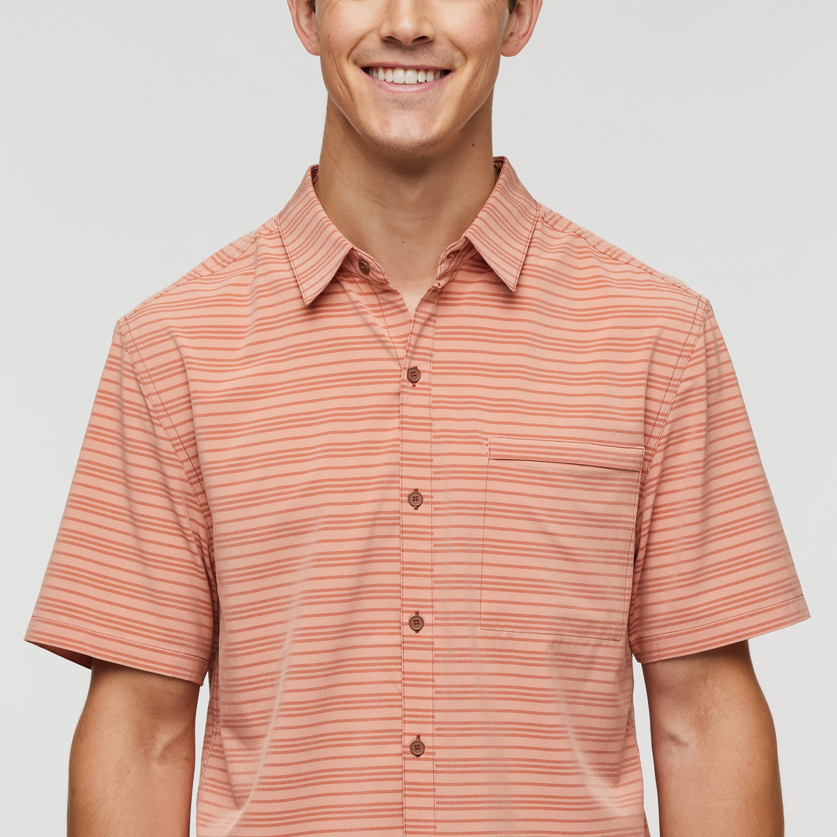Everyday Fleece Comfort Cambio Button Up - Print - Men s