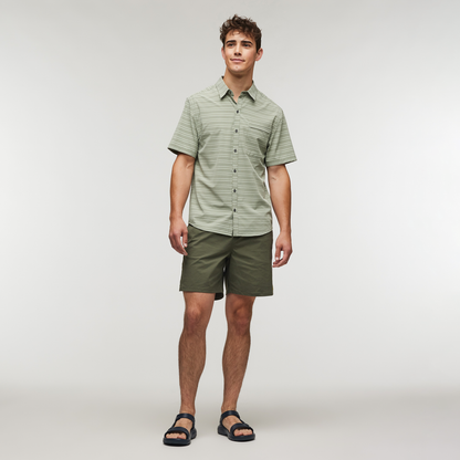 Everyday Fleece Comfort Cambio Button Up - Print - Men s