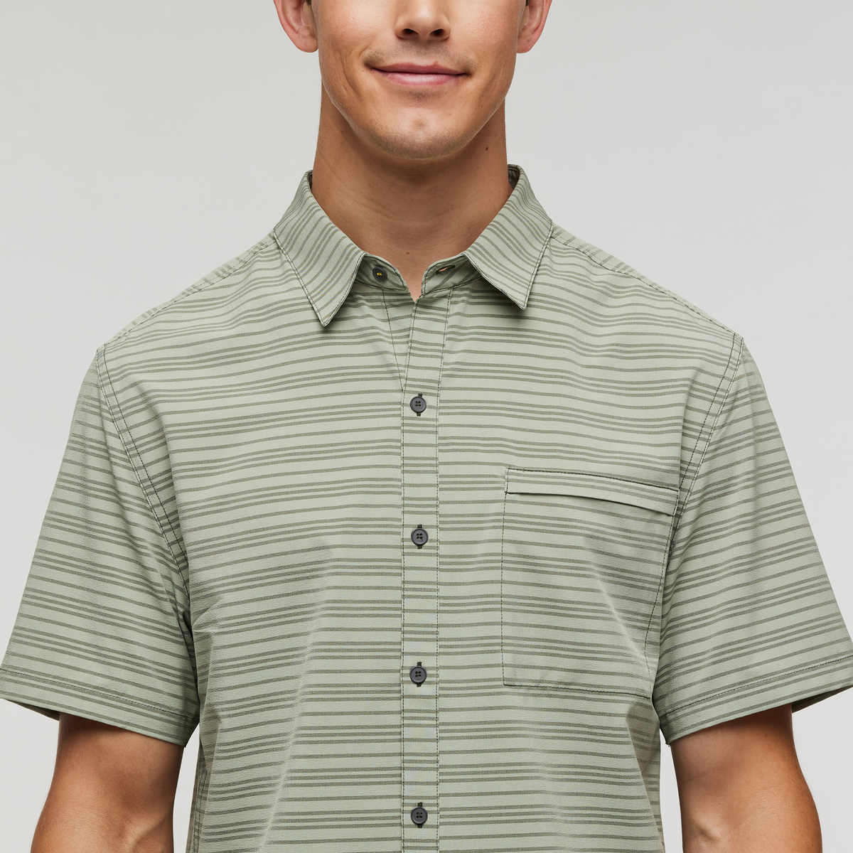 Everyday Fleece Comfort Cambio Button Up - Print - Men s