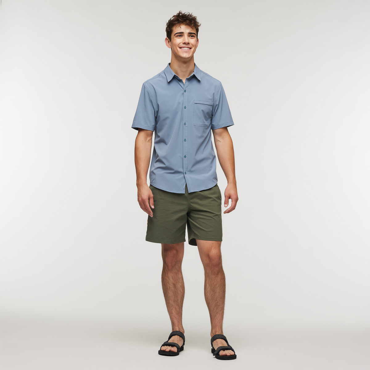 Everyday Fleece Comfort Cambio Button Up Shirt - Men s