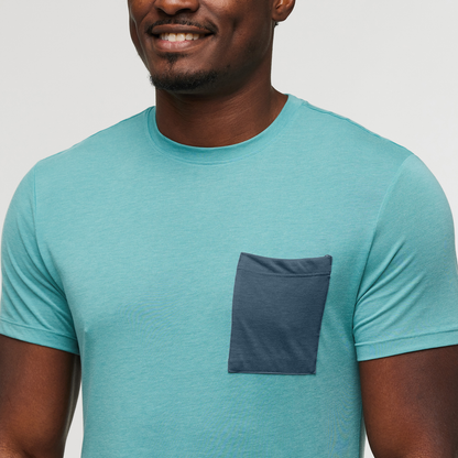 Soft Layering Warmth Paseo Travel Pocket T-Shirt - Men s