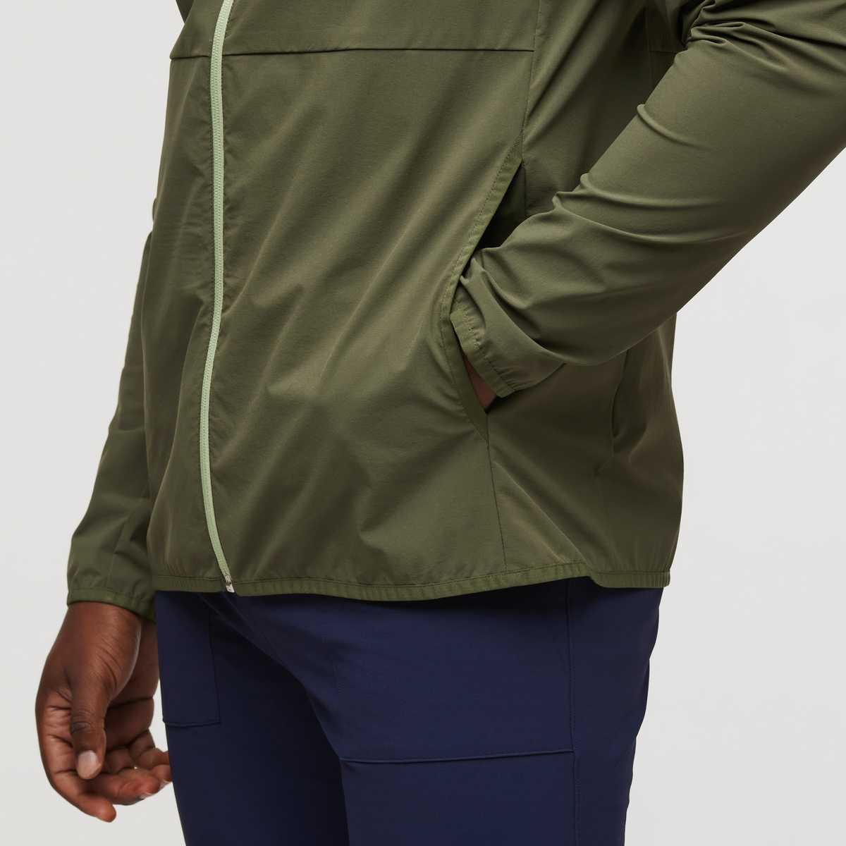 Breezy Day Comfort Vuelta Performance Windbreaker Jacket - Men s