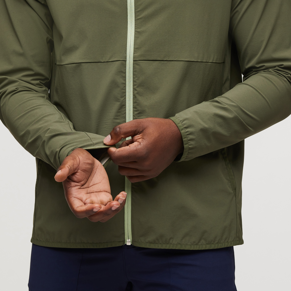 Breezy Day Comfort Vuelta Performance Windbreaker Jacket - Men s