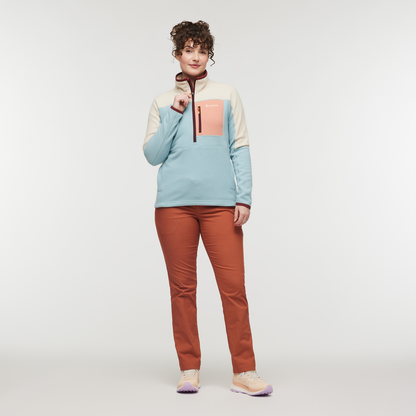 Soft Layering Warmth Abrazo Fleece Half-Zip Jacket - Women s