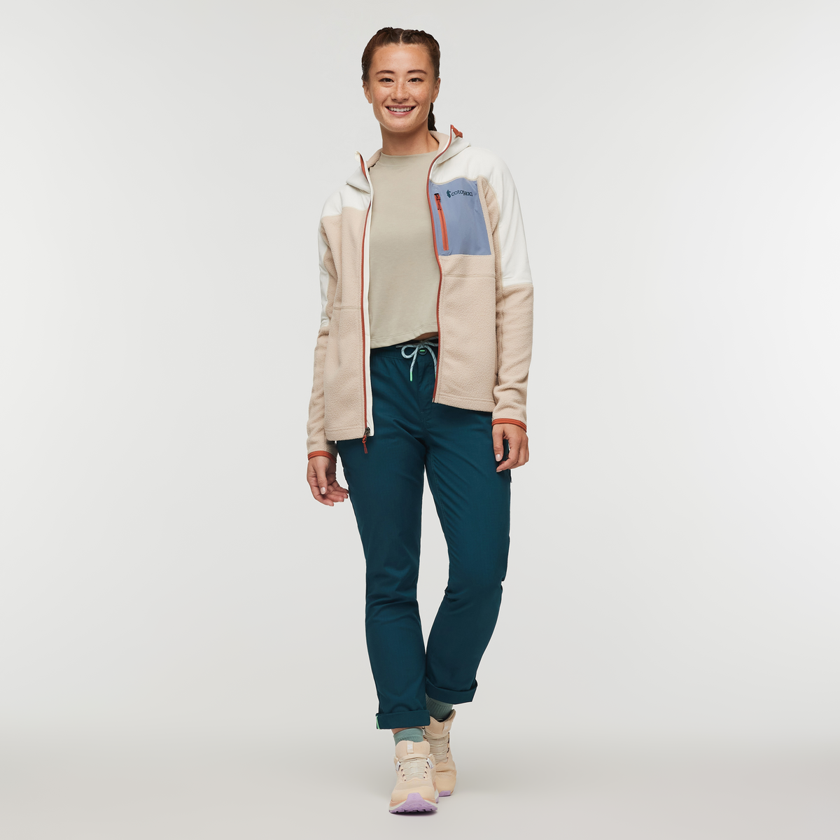 Everyday Fleece Comfort Abrazo Fleece Hooded Full-Zip Jacket - Women s