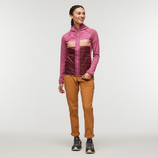 Everyday Outdoor Style Capa Hybrid Insulated Hooded Jacket - Women s