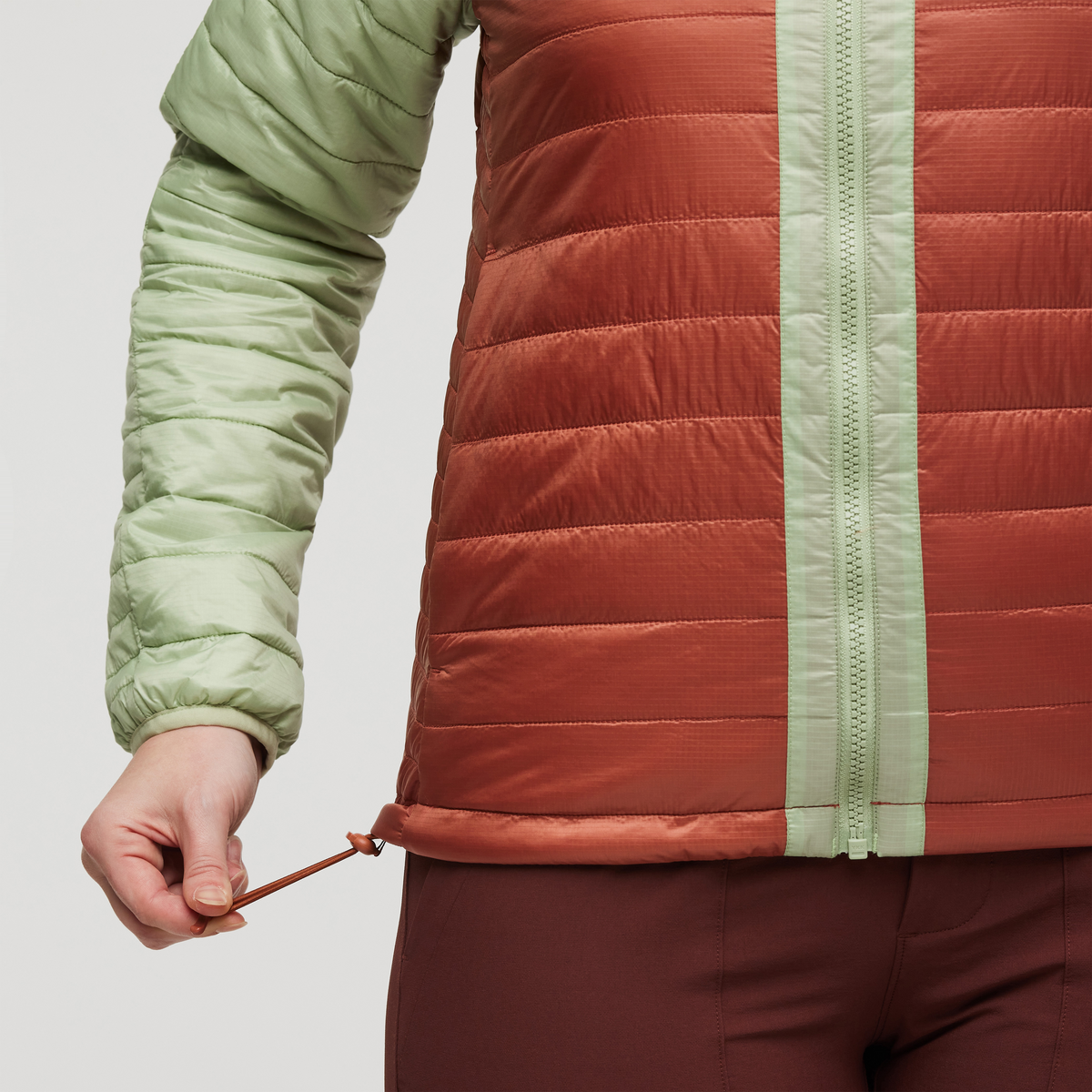 Comfortable Sun Coverage Capa Insulated Hooded Jacket - Women s
