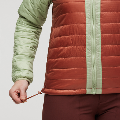 Comfortable Sun Coverage Capa Insulated Hooded Jacket - Women s
