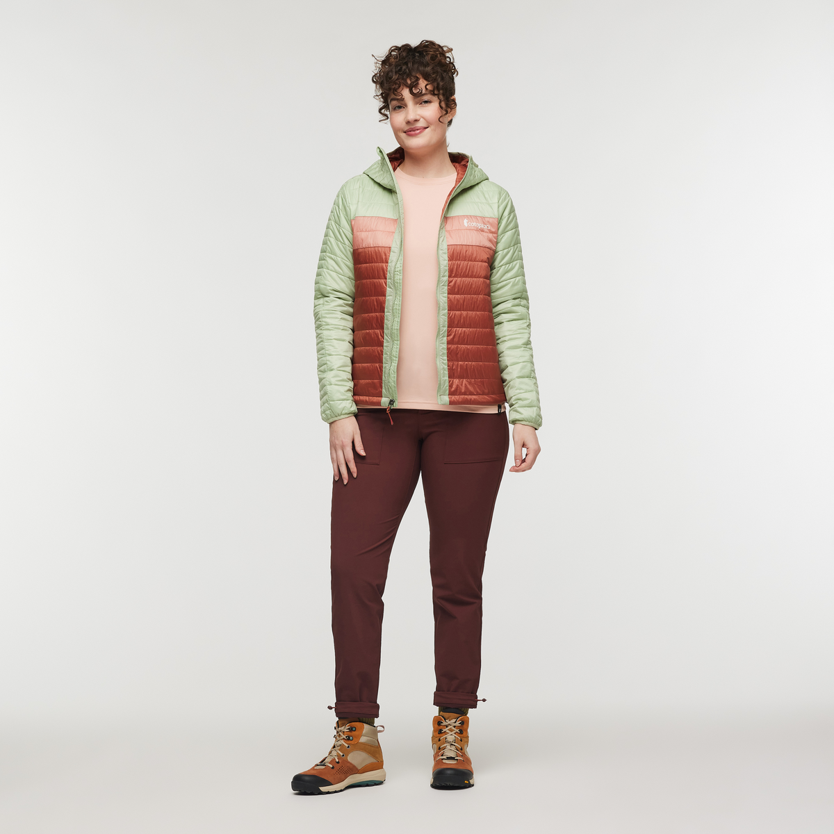Comfortable Sun Coverage Capa Insulated Hooded Jacket - Women s