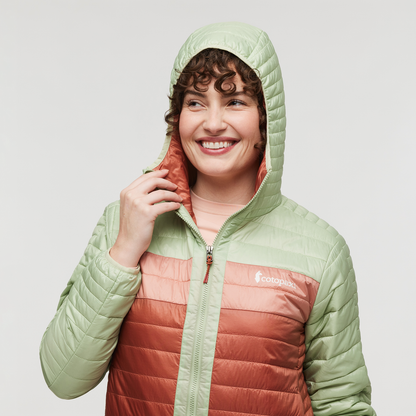 Comfortable Sun Coverage Capa Insulated Hooded Jacket - Women s
