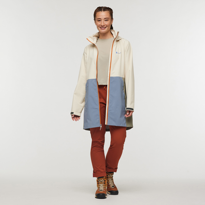 Everyday Fleece Comfort Cielo Rain Trench - Women s