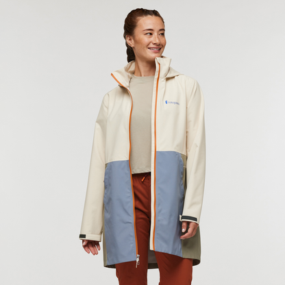 Everyday Fleece Comfort Cielo Rain Trench - Women s