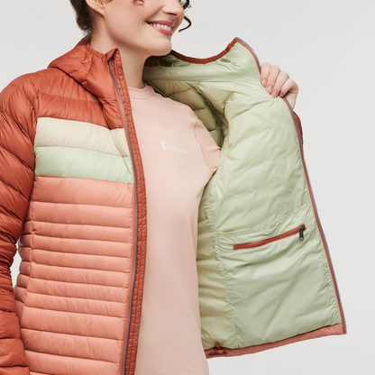 Outdoor Layering Fuego Hooded Down Jacket - Women s