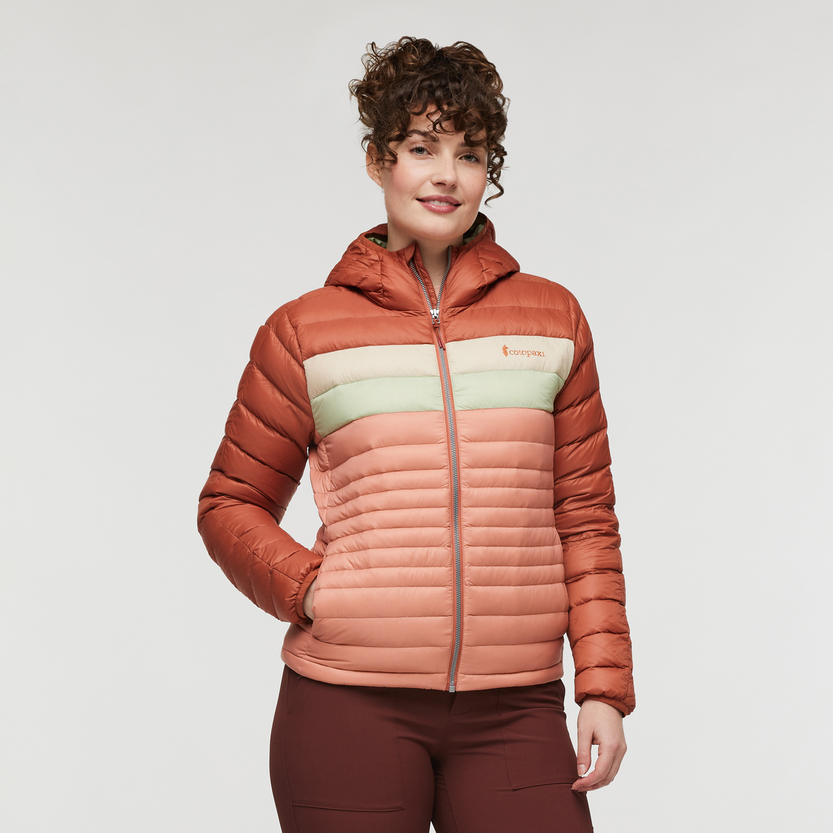 Outdoor Layering Fuego Hooded Down Jacket - Women s