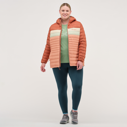 Outdoor Layering Fuego Hooded Down Jacket - Women s