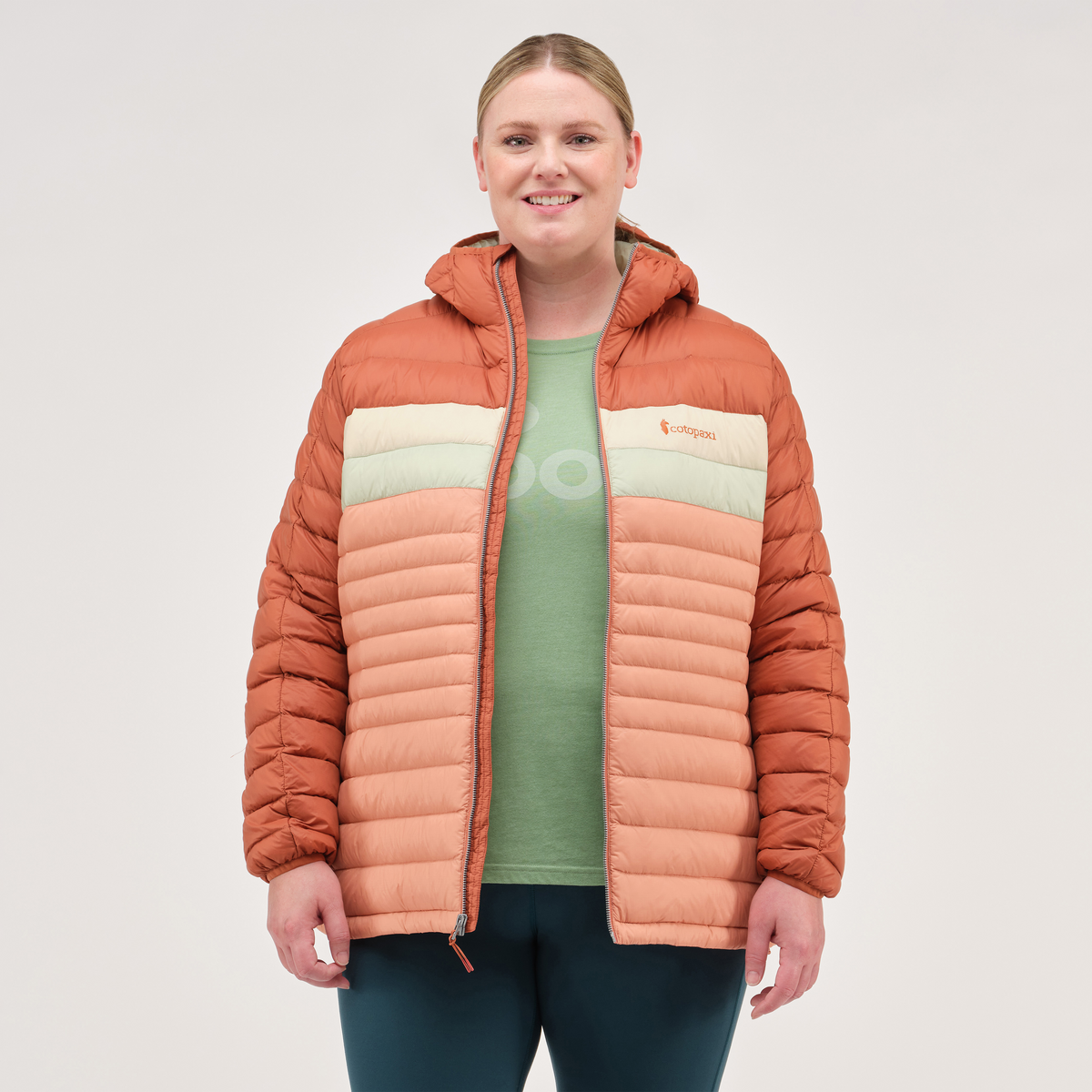 Outdoor Layering Fuego Hooded Down Jacket - Women s