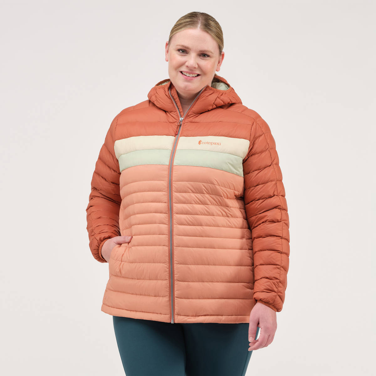 Outdoor Layering Fuego Hooded Down Jacket - Women s