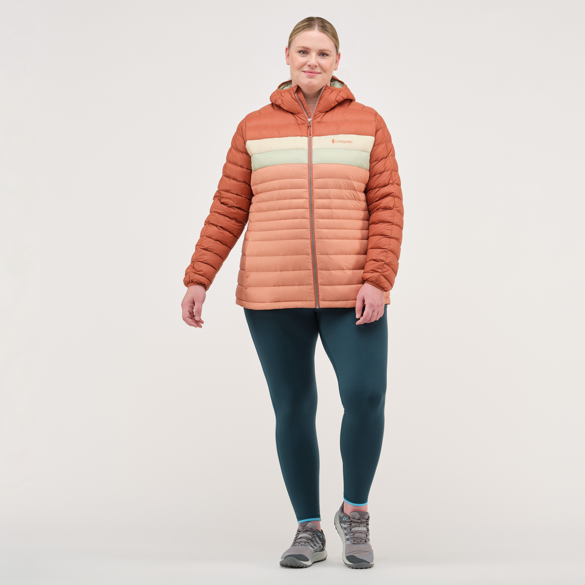 Outdoor Layering Fuego Hooded Down Jacket - Women s