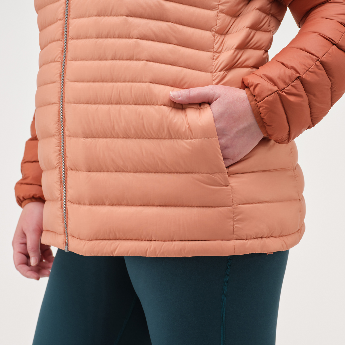 Outdoor Layering Fuego Hooded Down Jacket - Women s