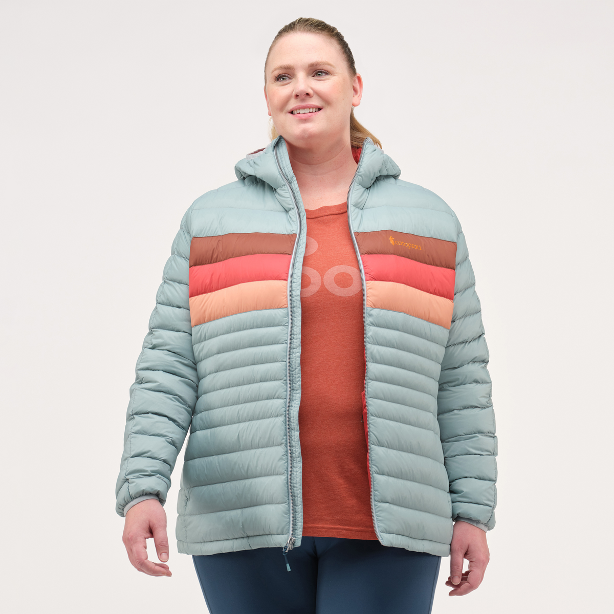 Outdoor Layering Fuego Hooded Down Jacket - Women s