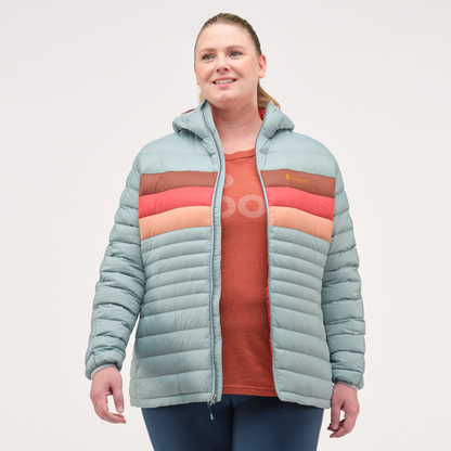 Outdoor Layering Fuego Hooded Down Jacket - Women s