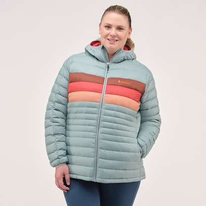 Outdoor Layering Fuego Hooded Down Jacket - Women s