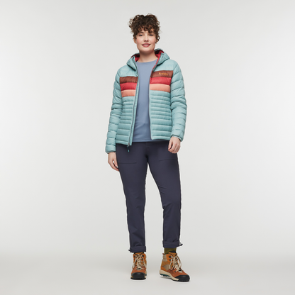 Outdoor Layering Fuego Hooded Down Jacket - Women s