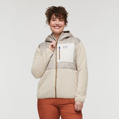 Everyday Fleece Comfort Trico Hybrid Hooded Jacket - Women s