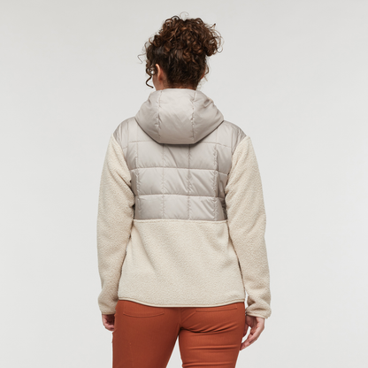 Everyday Fleece Comfort Trico Hybrid Hooded Jacket - Women s