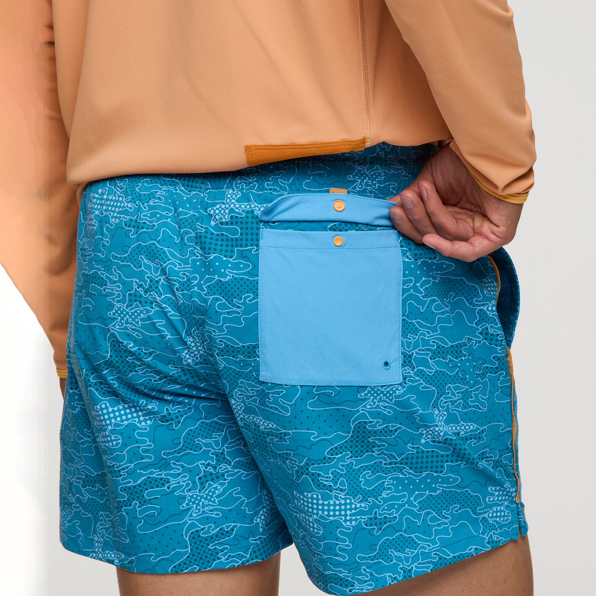 Casual Outdoor Style Brinco 5 Short - Print - Men s