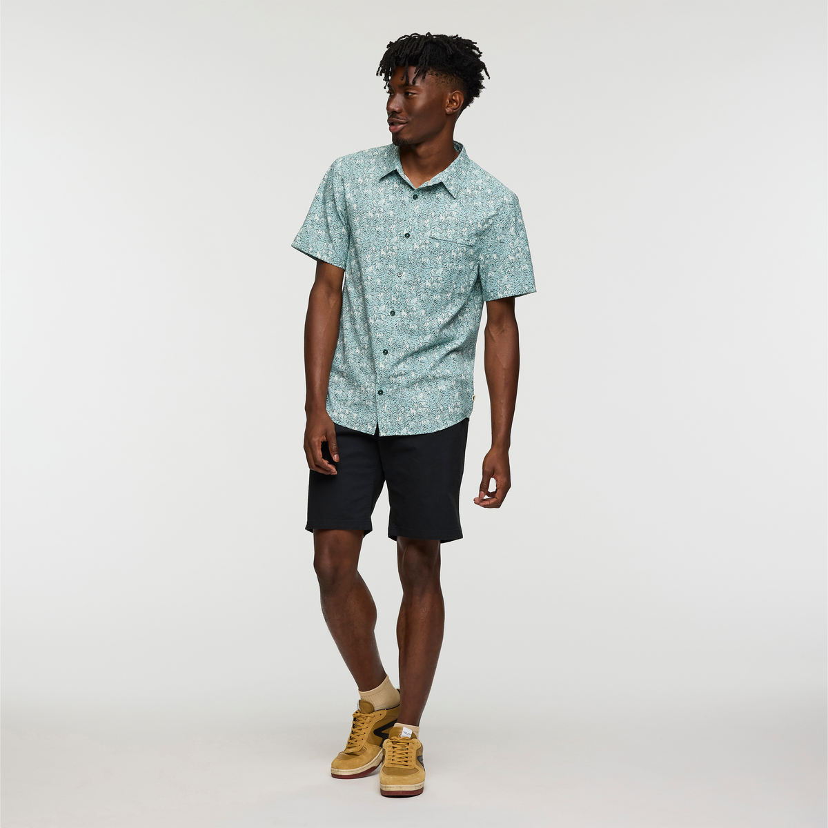 Casual Outdoor Style Cambio Button Up - Print - Men s