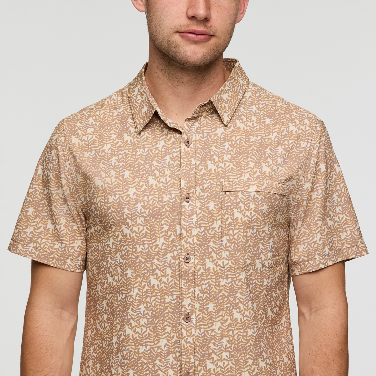 Casual Outdoor Style Cambio Button Up - Print - Men s