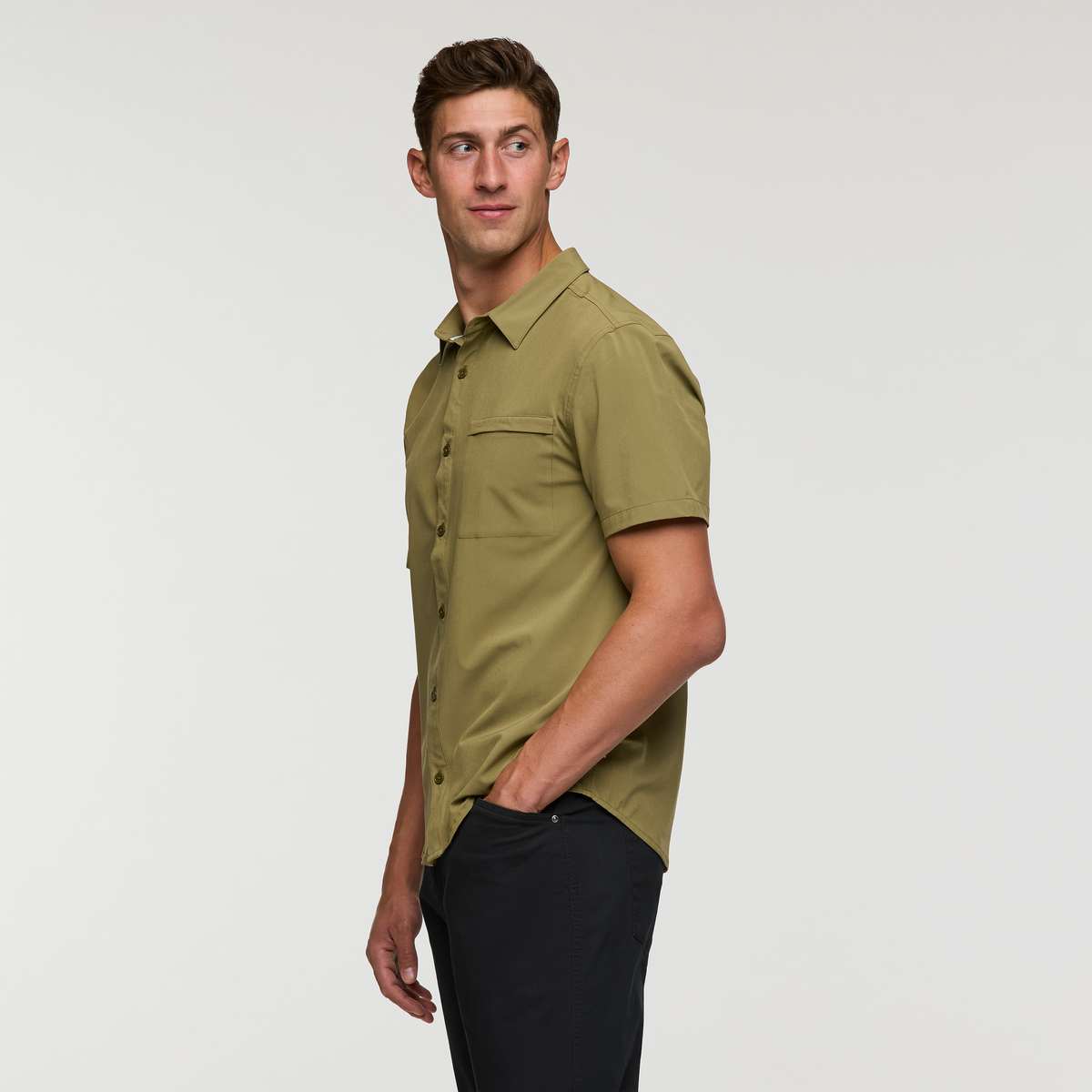 Everyday Fleece Comfort Cambio Button Up Shirt - Men s