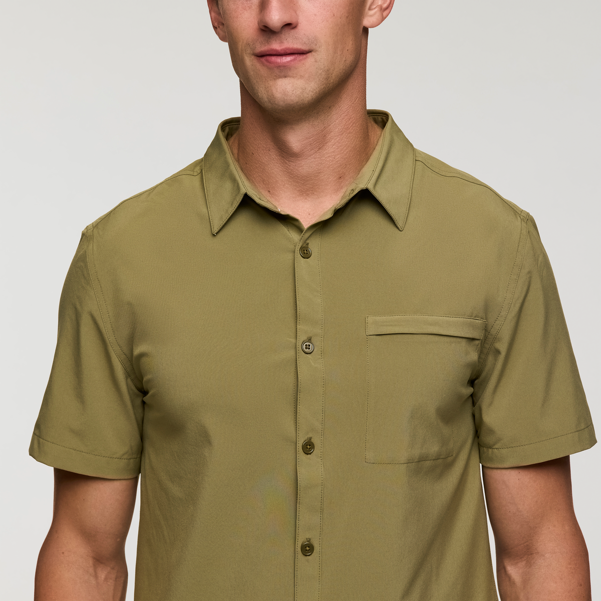Everyday Fleece Comfort Cambio Button Up Shirt - Men s