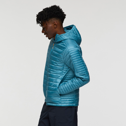 Comfortable Sun Coverage Capa Insulated Hooded Jacket - Men s