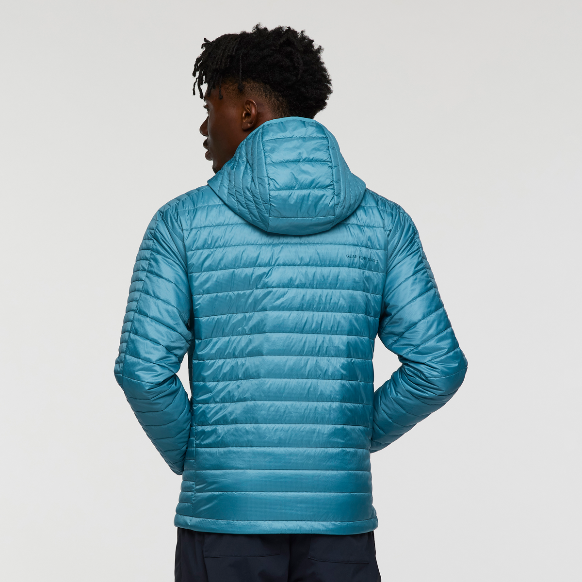 Comfortable Sun Coverage Capa Insulated Hooded Jacket - Men s