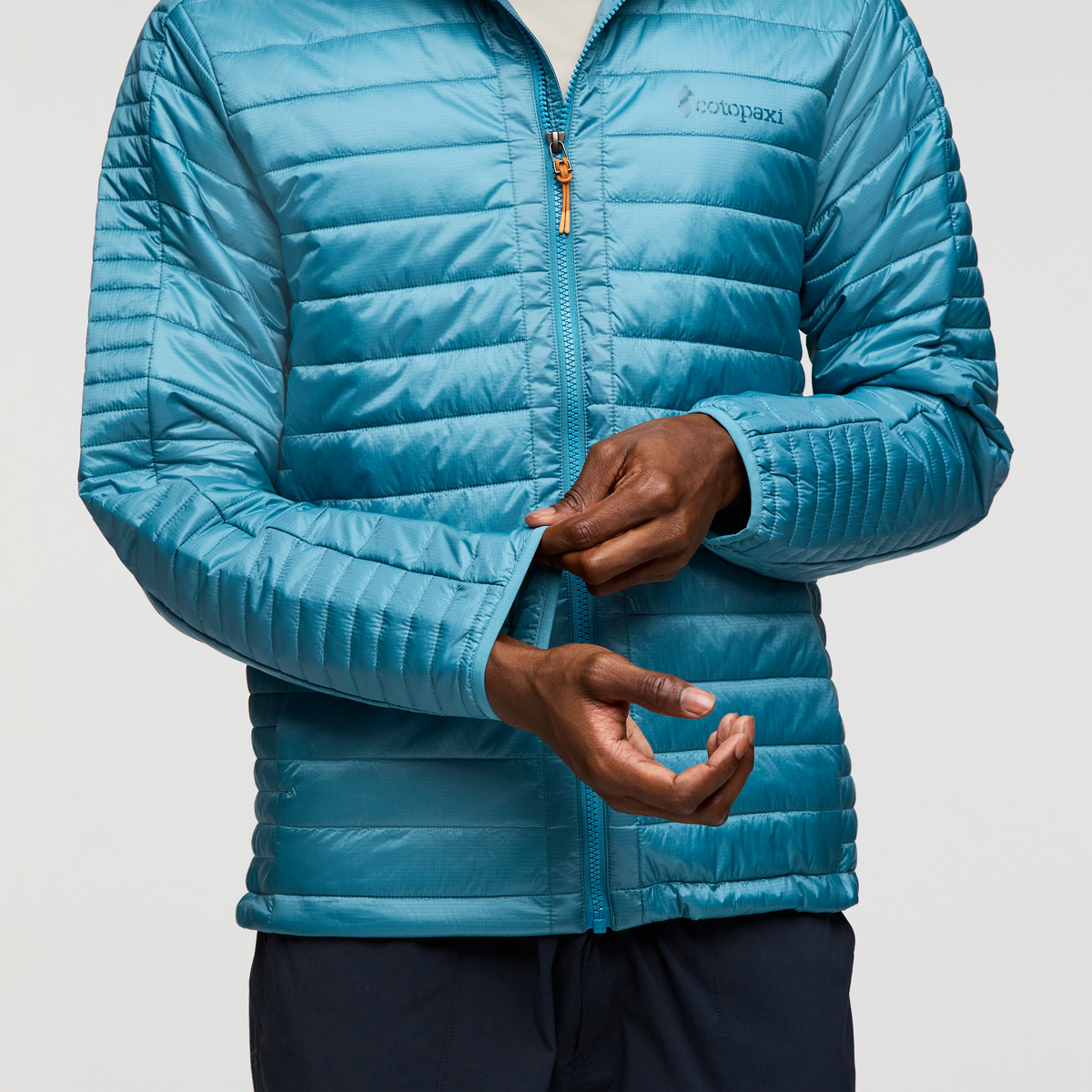 Comfortable Sun Coverage Capa Insulated Hooded Jacket - Men s
