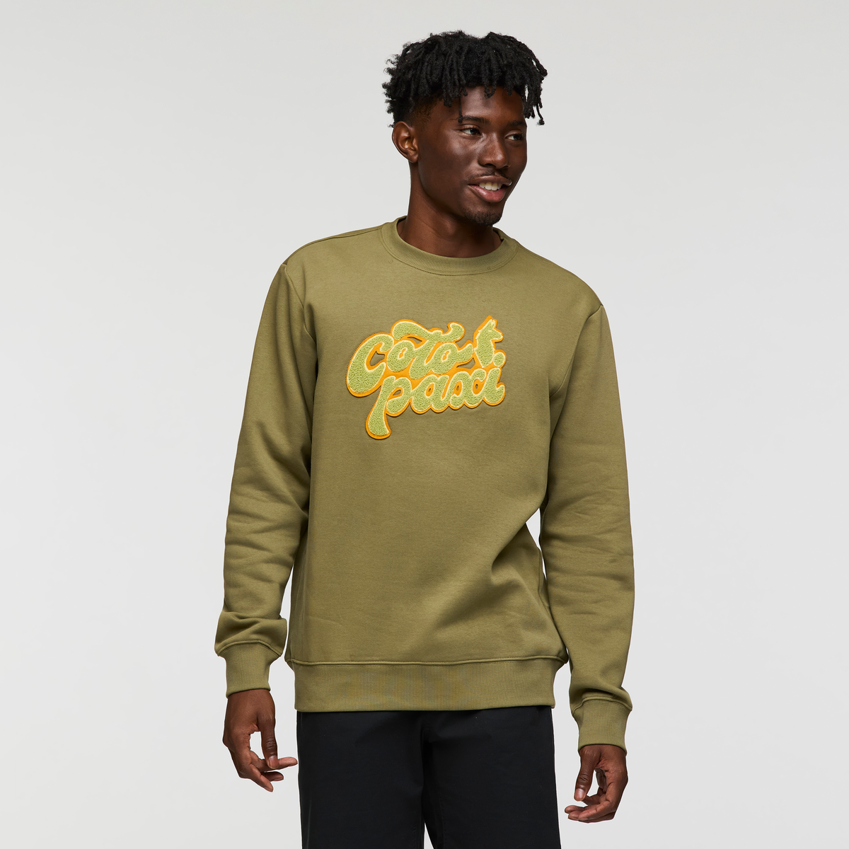 Soft Adventure Layer Coto-Patch Crew Sweatshirt - Men s