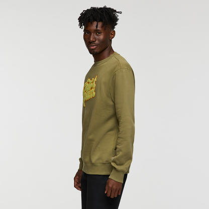 Soft Adventure Layer Coto-Patch Crew Sweatshirt - Men s