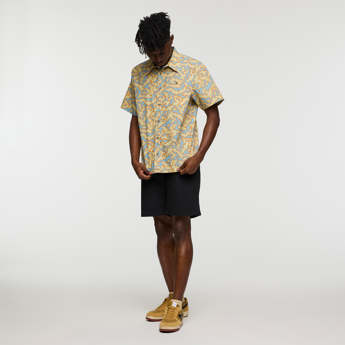 Outdoor Ready Design Estival Button Up Shirt - Print - Men s