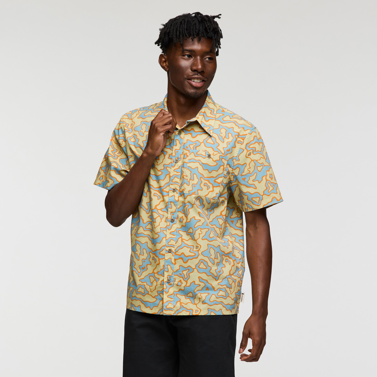 Outdoor Ready Design Estival Button Up Shirt - Print - Men s