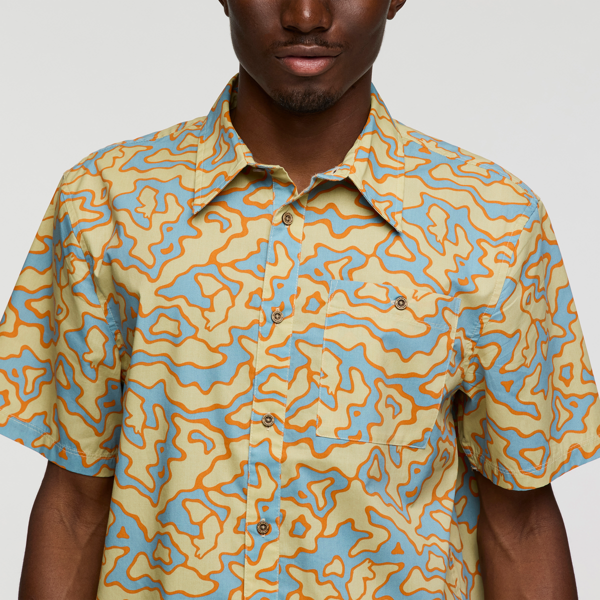 Outdoor Ready Design Estival Button Up Shirt - Print - Men s